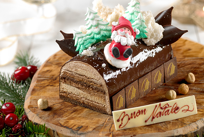 Tronchetto Di Natale Nocciola.Dolcissimo Tronchetto Natalizio Pasticceria Martesana Milano