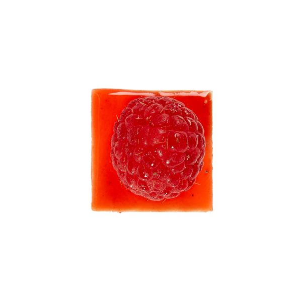 Cubo al lampone