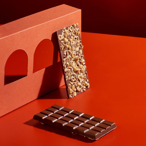 Tavoletta di Cioccolato al Latte e Nocciole Tostate 100g - immagine 2
