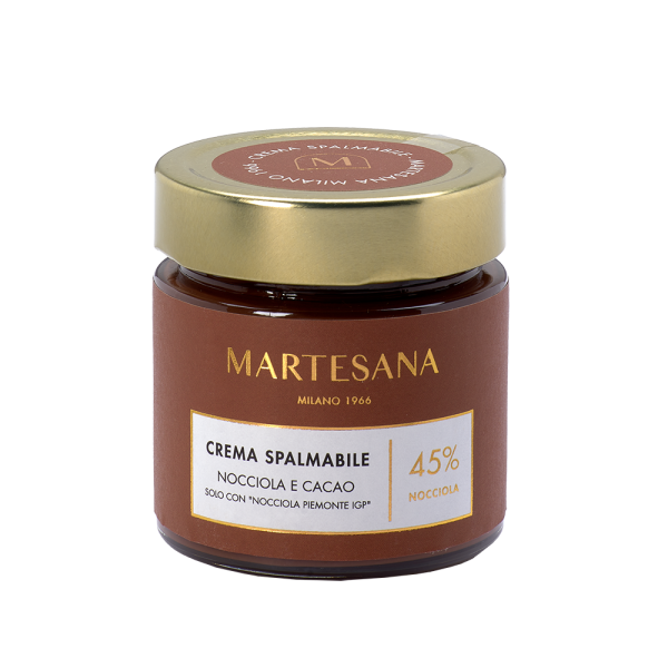 Crema Spalmabile di Nocciola Piemonte IGP e Cacao