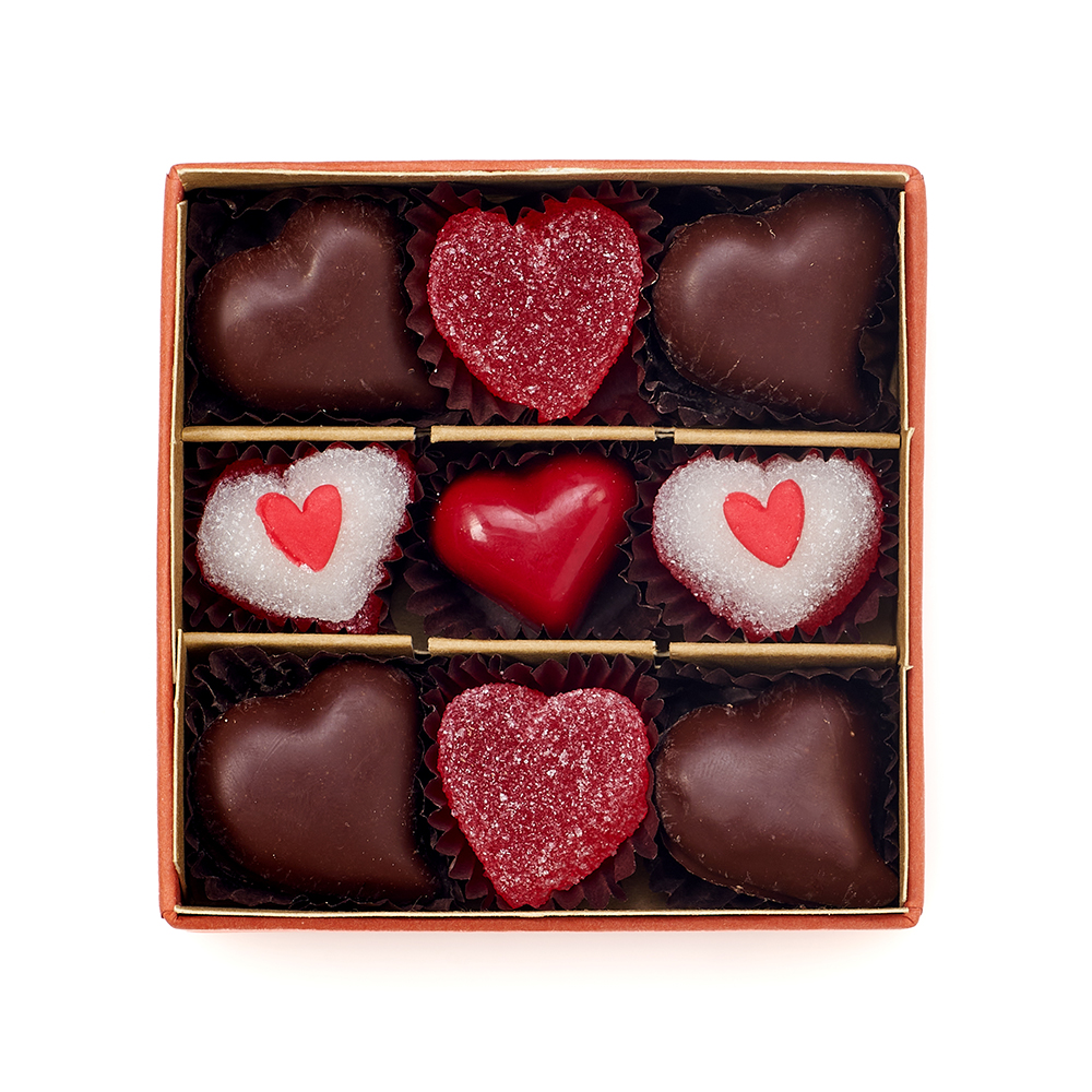 Praline e Gelatine Cuore