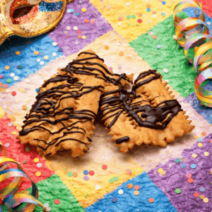 Chiacchiere al Cioccolato