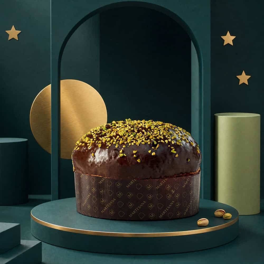 Panettone al Pistacchio e Cioccolato 1kg
