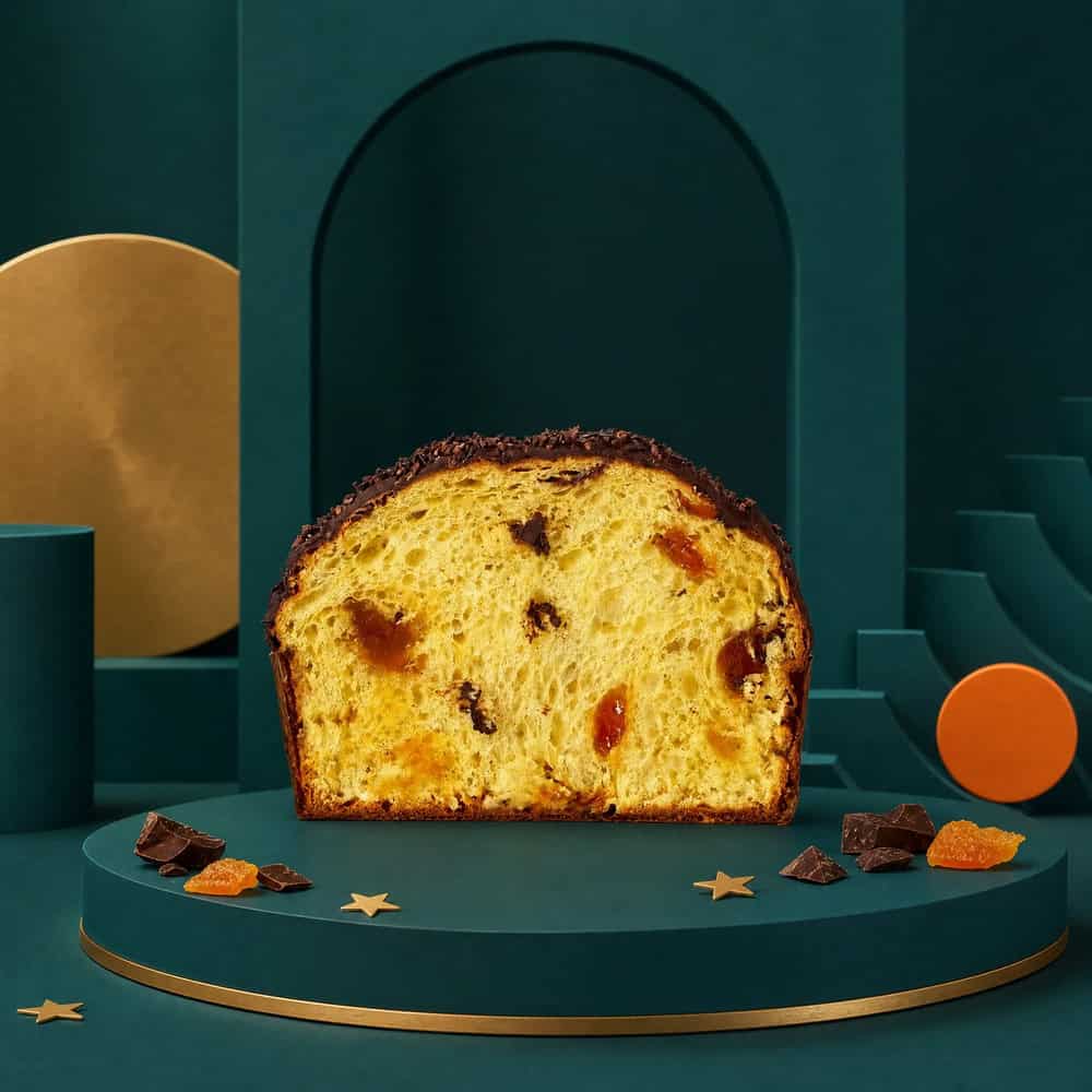 Panetùn de l'Enzo 1,5kg - Cioccolato e Albicocca - immagine 3