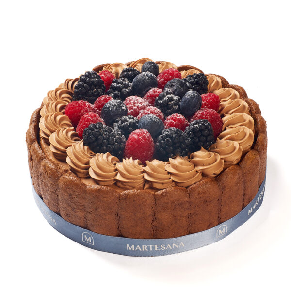 Torta Charlotte al Cioccolato e Frutti di Bosco - immagine 2