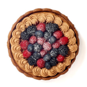 Torta Charlotte al Cioccolato e Frutti di Bosco